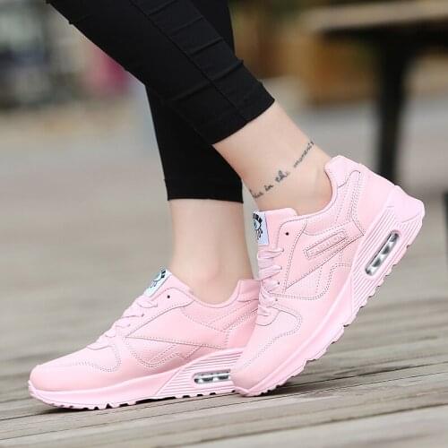 Women shoes 2020 fashion pu leather spring female shoes outdoor walking shoes woman flats Lace Up women sneakers tenis feminino