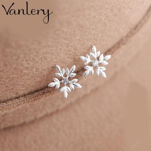 New Arrivals Korean Style Crystal Snow Earrings For Women Lady Bridal Earrings Girls Gifts Pendientes Brincos 2021