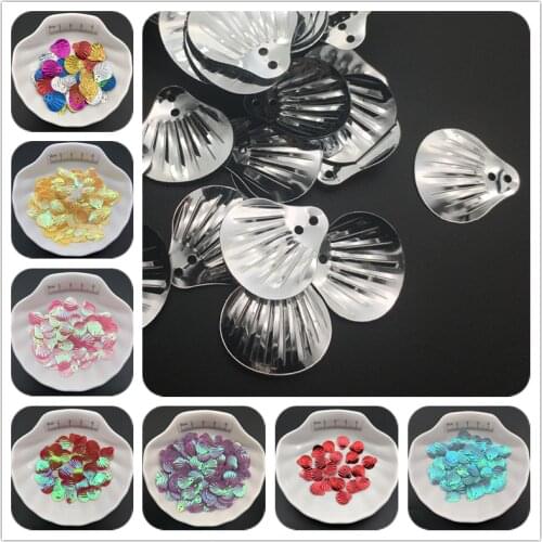 30g 13mm 18mm Shell Loose Sequins Paillettes For Sewing ,Shoes,Hats,Kids DIY,Crafts Accessories Wholesale