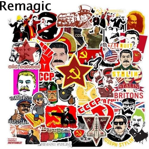 50pcs World War II Russia vintage funny Sticker pack fans anime paster cosplay scrapbooking diy sticker phone laptop decorations