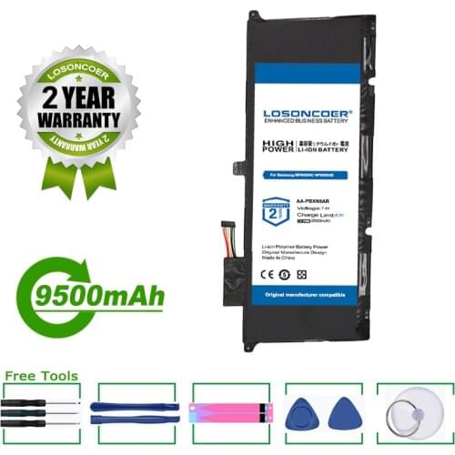 9500mAh AA-PBXN8AR Battery For Samsung NP900X4C NP900X4D NP900X4B NP900X4 NP900X46 NP900X4C-A01 A02 NP900X4B-A01FR 15 Inch