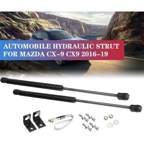 Car Styling Hood Cover Strut Hydraulic Rod Telescopic Rod Lift Support Auto Accessories For Mazda CX-9 CX9 2016 - 2019
