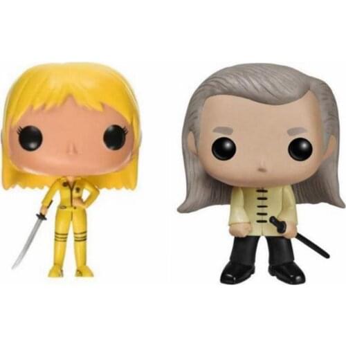 Kill Bill Vinyl Figure Bride 68# Bill 69# Figures Collection Model Toys for Children Birthday Gift