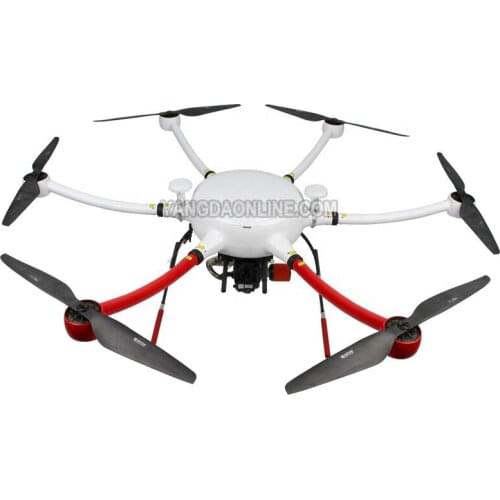 Long Range Gas Powered Hybrid Drone for Survey and Inspection and Rescue
