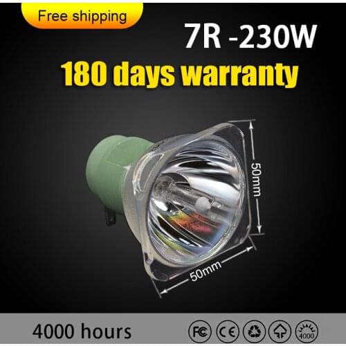 Hot Sales 7R 230w Sharpy Beam /Moving Head Spot Light 7R MSD Platinum Stage light stage sharpie Lamp