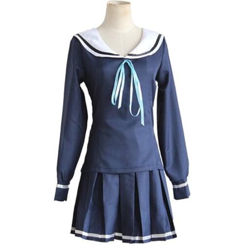 Hot Japanese Anime Hatsukol Monster Cosplay Nikaidou Kaho Cos Costume JK Japanese Descent Girl Sailor Clothes School Uniforms
