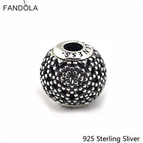 CKK Small Hole Essence Beads Wellness Charms 925 Sterling Silver Original Jewelry Making Fits For Bracelets