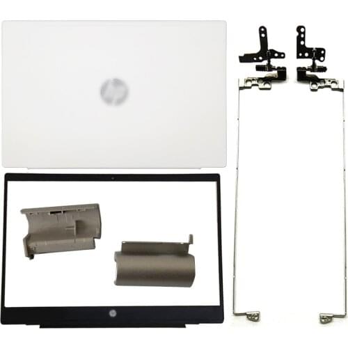 NEW White Laptop Case For HP 15-CS 15-CW TPN-Q208 Series LCD Back Cover/Front Bezel/Hinges/Hinges Cover L28379-001