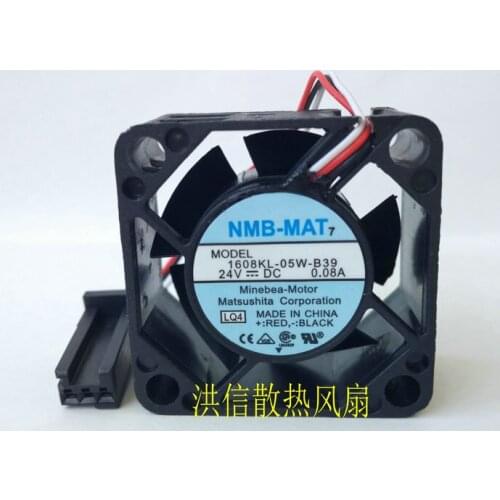Original 4020 1608kl-05w-b39 DC24V 0.08A converter drive cooling fan