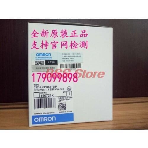 CJ2H-CPU68-EIP CPU Unit Original Authentic Brand New