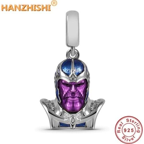 925 Sterling Silver Domineering Leader Dangle Charms Beads Fit Original Pandora Charm Bracelet Necklace Jewelry Birthday Gift