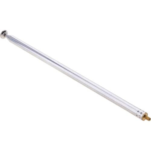 Handheld Antenna Telescopic Radio Antenna With M3 Male Connector Silver