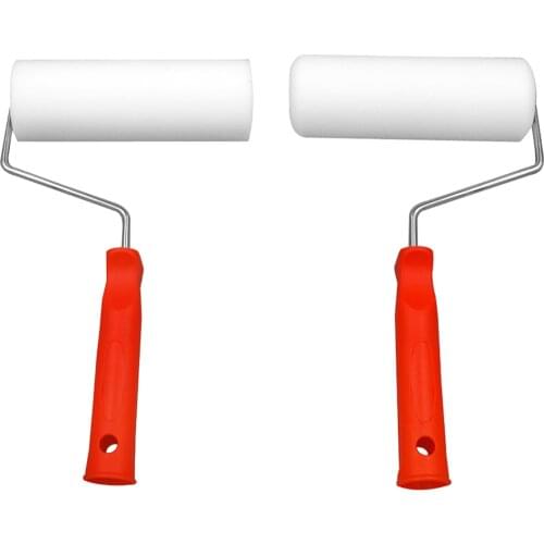 7' Portable Sponge Paint Roller Brush Handle DIY Wall Painting Tool Wall Decor