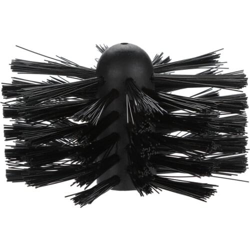 UK Chimney Cleaner Brush Cleaning Rotary Sweep Nylon Wire Fireplace Kit Rod Tool