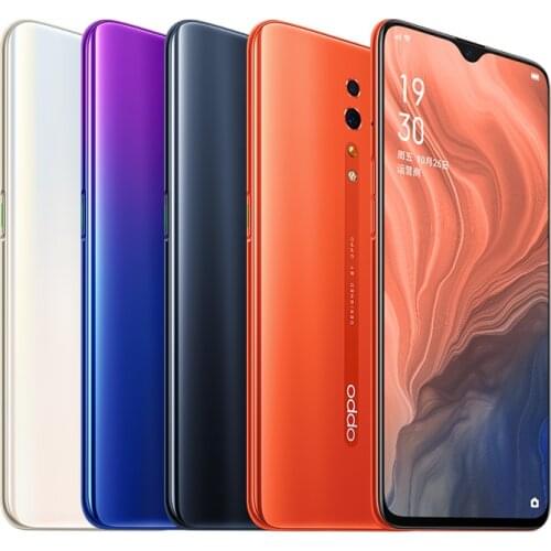 New Original OPPO Reno Z 6.4"AMOLED Water drop screen Support NFC 2340x1080 4035mAh Octa Core Fingerprint+Face ID