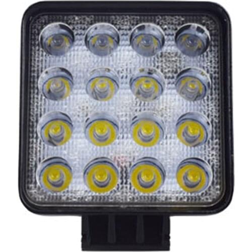 48W LED DRL Working Light Waterproof Square Light Super Bright Spotlight for Off-road Car Truck Motorcycle