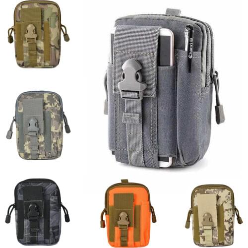 Camping Equipment Tactical Molle Pouch Belt Waist Pack Bag for Men Portable Sport Outdoor Hiking Accessories Hunting Bags