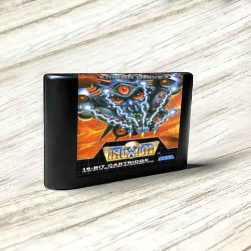 Tatsujin - EUR Label Flashkit MD Electroless Gold PCB Card for Sega Genesis Megadrive Video Game Console