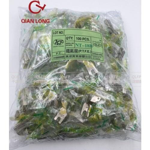 100pcs Industrial sewing machine presser foot NT-18 flat car plastic tendon presser foot rubber presser foot