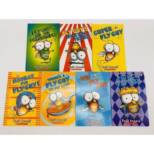 15 Books/Set English Usborne Books For Children Kids Picture Books Baby Famous Story The Fly Guy Series Fun Reading Story Book