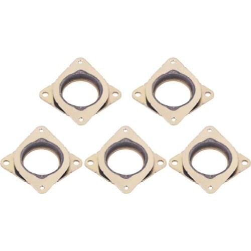 5pcs NEMA 17 Metal & Rubber Stepper Motor Vibration Dampers for CNC Printer Stepper Motor Shock Absorber