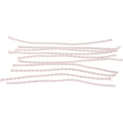 50pcs Copper Wire Lighter Cotton Core Wick Kerosene Oil Lighter Accessories Replacement For Petrol Lighter Fire Starter Bulk