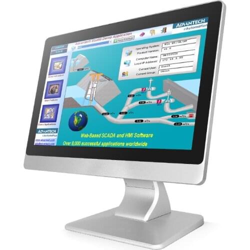 7 8.4 10.4 12.1 inch Wireless WIFI AIO PC/Rugged Embedded Industrial Computer With 2RJ45