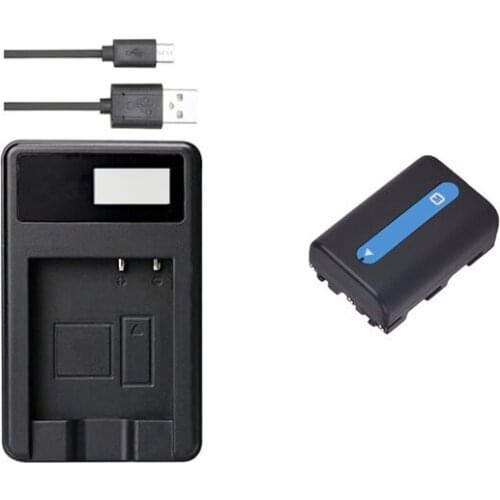 NP-FM30,NP-FM50,NP-FM51 FM50 FM51 NP-FM55H Battery+USB Charger for Sony DSC-F DSC-S Marvica MVC-CD Vedio Walkman CCD-TRV Hi8