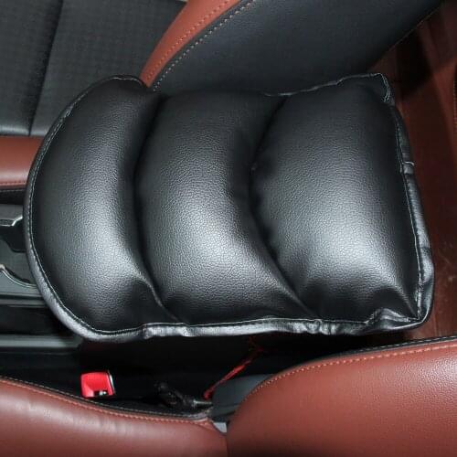 Auto Center Console Arm Rest Seat Box Padding Protective Case Soft PU Mats Cushion For Seat Altea Alhambra Ibiza TOLEDO LEON