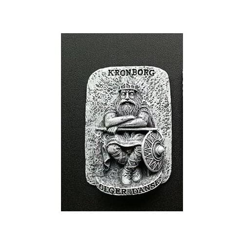 Danish Kronborg Holger Stereo Resin Fridge Magnet