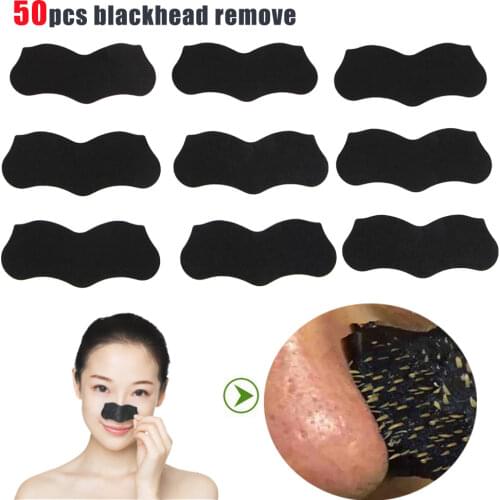 50/20/5pcs Nose Blackhead Remover Mask Pore Cleaner Acne Treatment Mask Deep Nose Pore Cleasing Strips Black Head Remover Tool