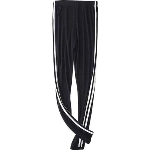 2021 autumn and winter models sanding four seasons Korean fashion two bars small feet students self-cultivation slimming sports