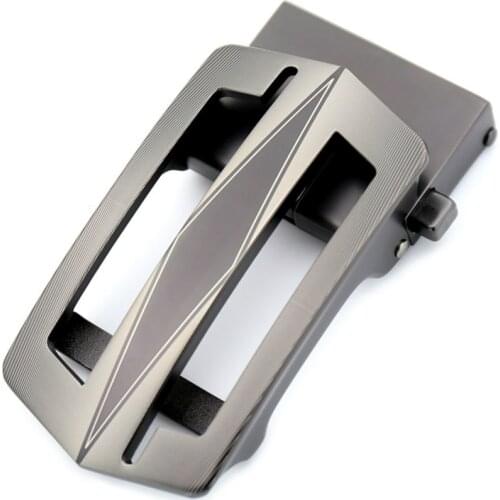 Fashion Mens Business Alloy Automatic Buckle Unique Men Plaque Belt Buckles 3.5cm Ratchet Men Apparel Accessories LY155-561779