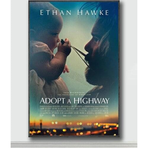 NJ084 Adopt a Highway Movie 1 Silk Posters and Prints wall art Art Poster Home Decor