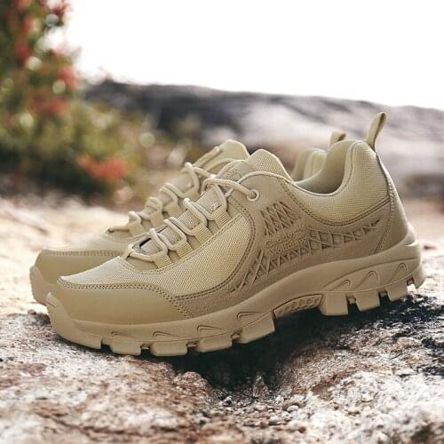 New Men Hiking Upstream Shoes Boots Trekking Tourism Boots Camping Shoes Outdoor Mountain Climbing Sports Sneakers For Men