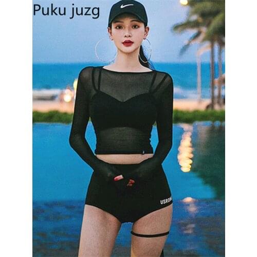 Черные купальники Puku juzg China At AliExpress