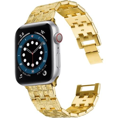 For Apple Watch iWatch Series 1 2 3 4 5 6 VC Braided Steel Band Strap 38mm 40mm 42mm 44mm Watch Strap Bracelet For Men Women
