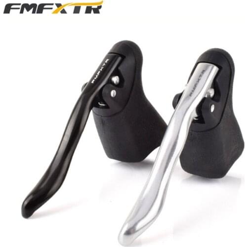 Bike Brake Handle Lever Taiwan 1 Pair Road Bicycle Bike Bend handlebar Brake racing line brake handle