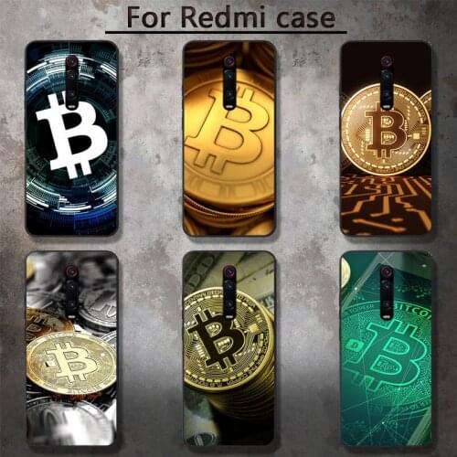 I Love Accept Bitcoin Money Dollars Phone Case For Redmi 9A 6 4X 7 7A 8 GO K20 K30 K30pro Note 4 4X 5 5A 6 Pro 7 8 K30 8pro K30