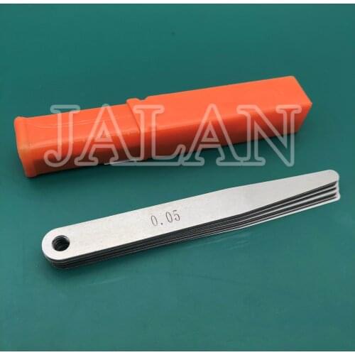 0.05/0.04/0.03mm/0.07 100pcs Blades Feeler Gauge Metric Gap Filler mobile phone touch screen repair tool display separate tools