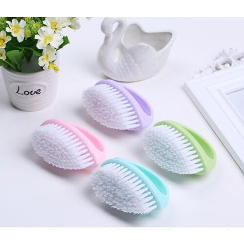 Nail Cleaning Nail Brush Tool File Manicure Pedicure Remove Dust Manicure Tool Clean Brush For Nail Care