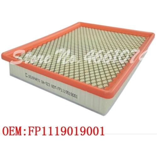 FP1119019001 air filter for 2012 FOTON TUNLAND pickup 2.8T diesel vehicles OEM: FP1119019001 #FK581