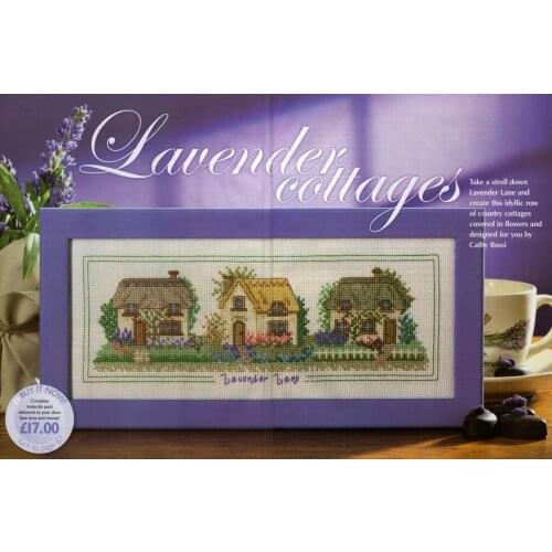 Needlework Cross stitch Handmade 14CT Counted Canvas DIY,Cross-stitch kits,Embroidery Flower Country House 1-37-19