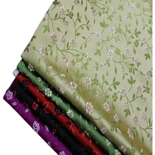 Wide 28" Jacquard Brocade Doll Dress Cos Cheongsam Mongolian Robe Material Trim Diy Cloth Silk Satin Fabric Stars