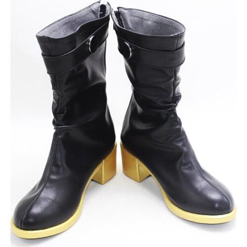 Japanese Anime Jujutsu Kaisen Cosplay Costume Shoes Halloween Harujuku Short Boots For Zenin Maki Cos Women