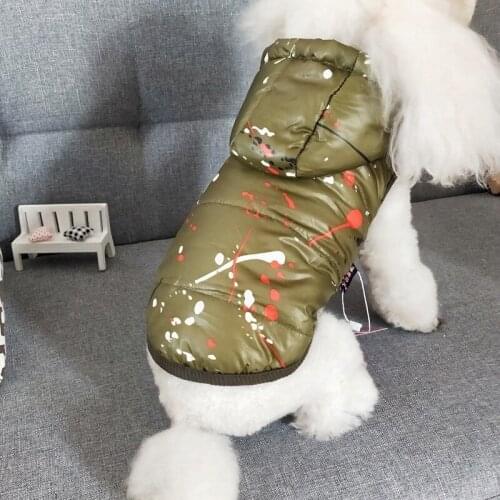 Winter Coat Clothes Pet Dog Warm Jacket Puppy Outfit Dog Coat Chihuahua Hoodies For Small Medium Dogs Yorkshire Teddy