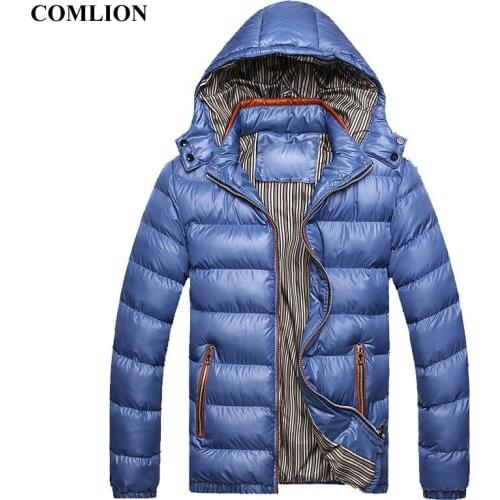 Winter Warm Parka men New Arrival Parkas Thick Warm Winter Jacket Men Casual Overcoat Detachable Hat Outerwear Windbreaker K119