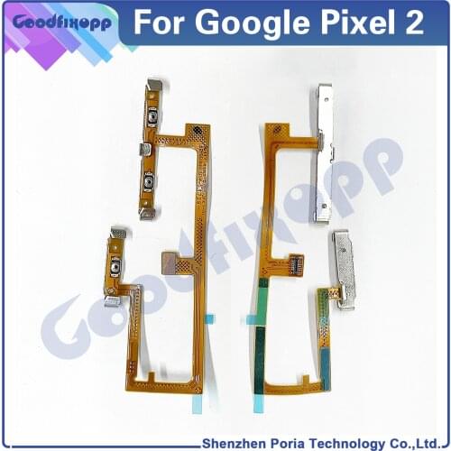 100% High Quality Testing For Google Pixel 2 Power On Off Key Flex Cable Power Button Flex Cable Replacement Parts