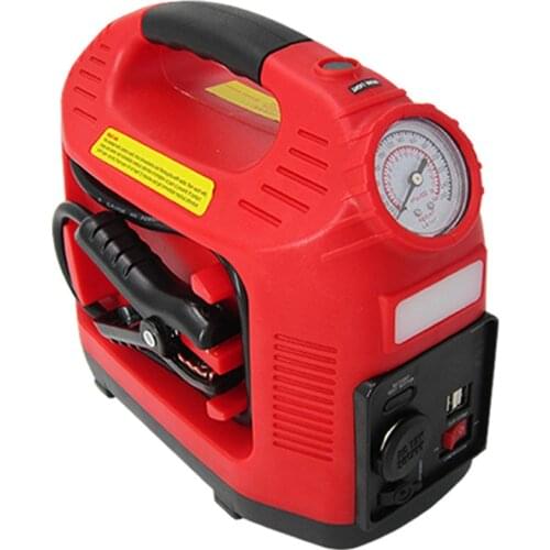 15V 450A Portable Car Power Bank Jump Starter Vehicle Emergency Power Supply With Pire Pressure Monitoring Light Function