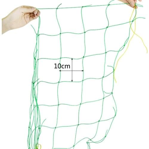 1P Nylon Netting Loofah Morning Glory Flower Vine Plants Climbing Net Cucumber Vine Grow Trellis Holder Garden Decor Supplies